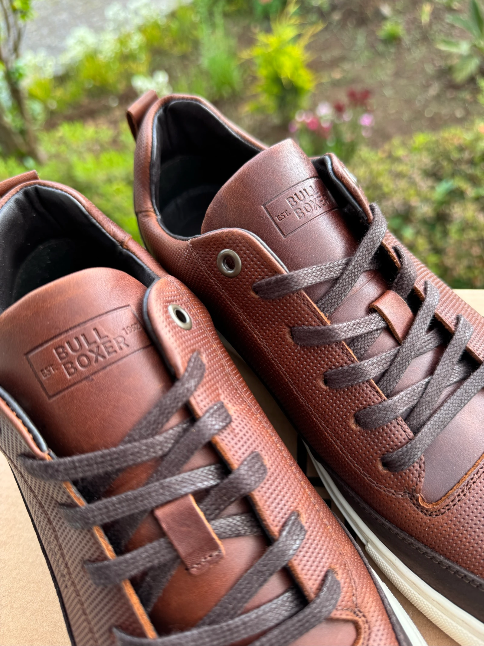 BullBoxer lederen sneakers – photo 2